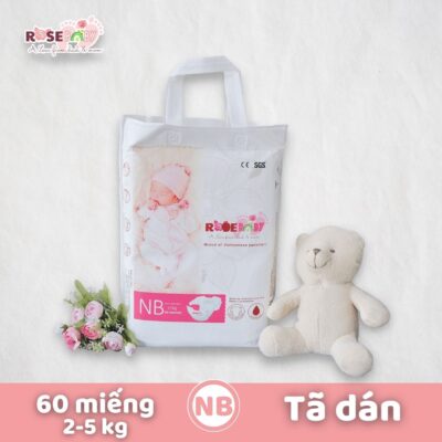 Tã dán ROSE BABY size NB