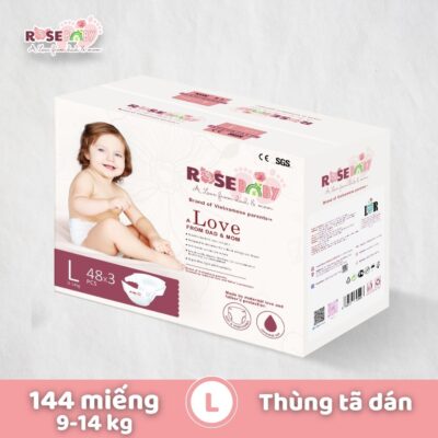 Thùng tã dán size L